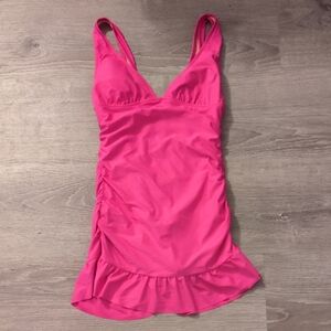 J. Crew Pink Swimsuit Dress Size 2